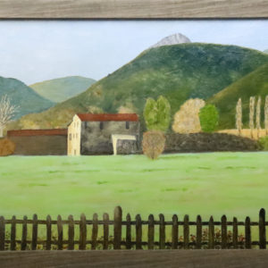 Painting of the Tuscan Countryside