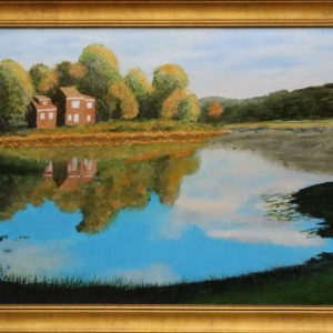 Painting of a quiet Reflection
